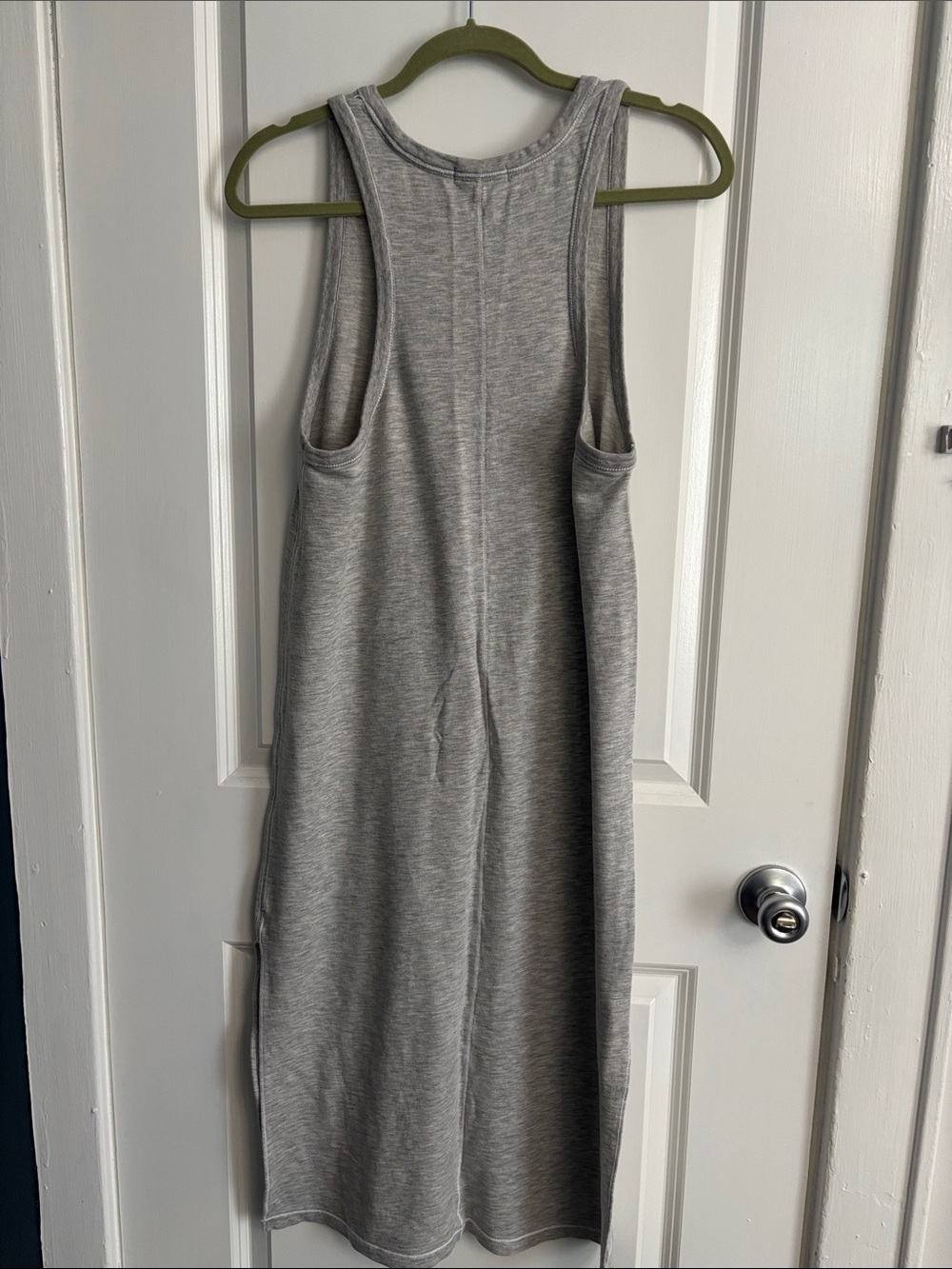 rag & bone Gray Ribbed Tank Dress - Picture 3 of 5
